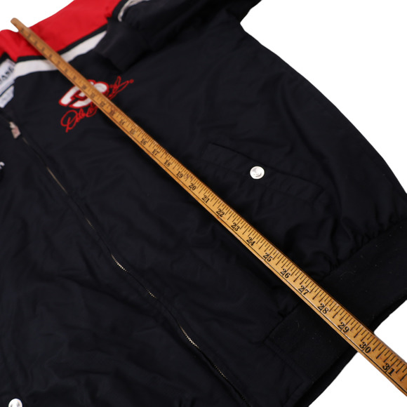 Vintage Chase Authentics Dale Earnhardt Man in Black Embroidered Jacket - Picture 8 of 10